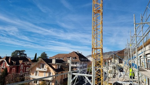 Vue Lot 15 PPE Traménaz Tour-de-Peilz