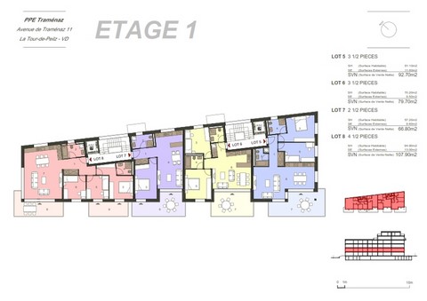Plan 1er Etage