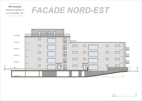 Plan Immeuble Nord-Est 
