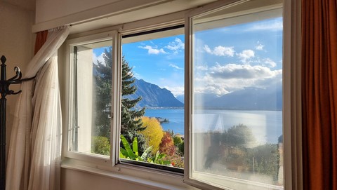Vue Chambre Villa Montreux