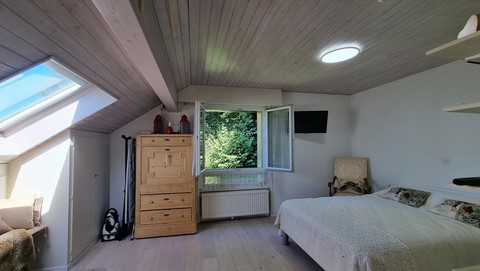 Attique Chambre avec Salle de Bains