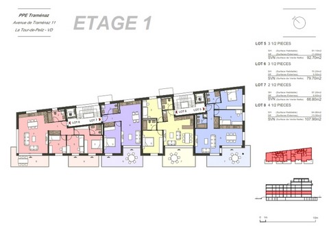 Plan 1er Etage