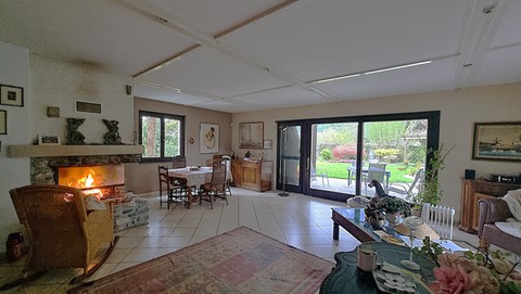 Séjour avec Cheminée