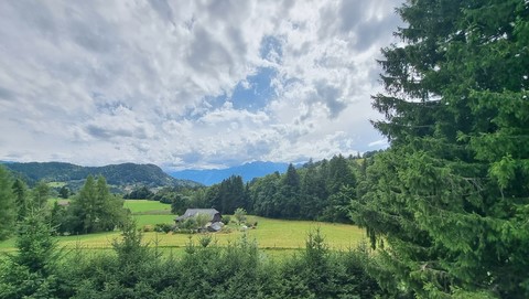 Vue Chalet Vallon de Villard
